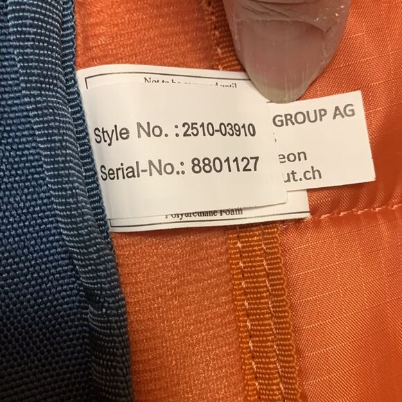 MAMMUT Seon Transporter 26 backpack travel  case zip compartments adj straps - Picture 11 of 16